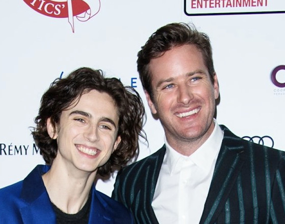 Armie Hammer, Timothée Chalamet Armie Hammer, Timothée Chalamet